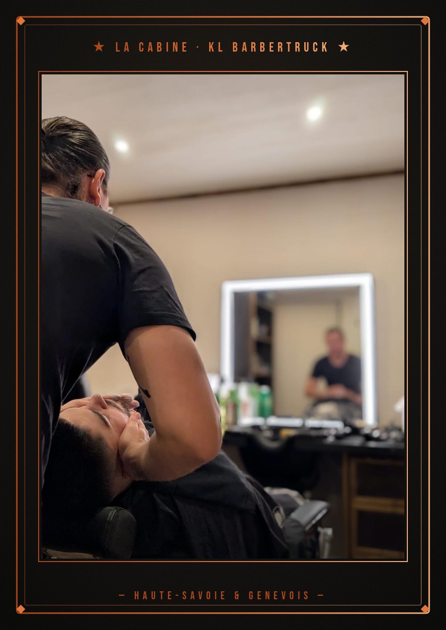 Soin du visage à bord de La Cabine